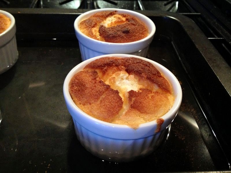 Melt In The Middle Lemon Soufflé Pretty and Polished
