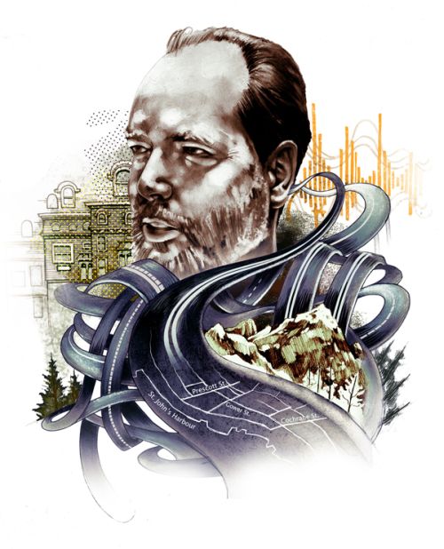 Kent Floris ilustrações incríveis arte Estradas Kent Floris ilustrações incríveis arte Estradas