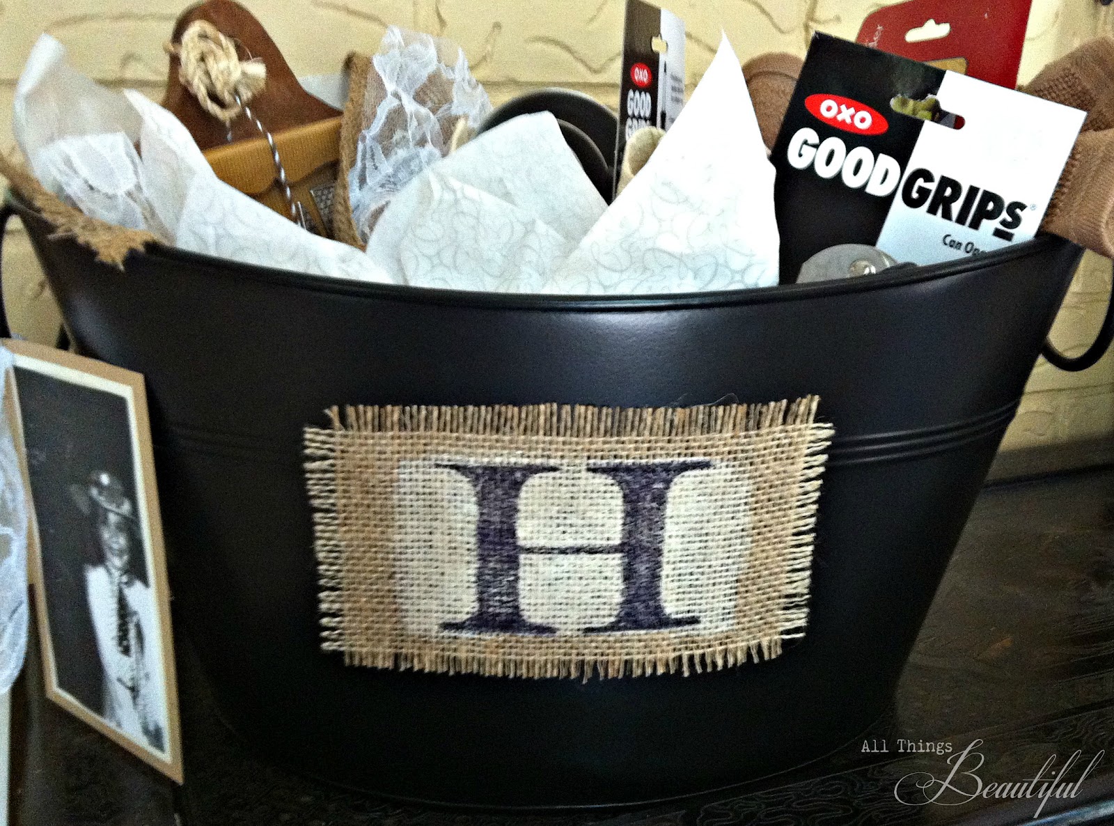 All Things Beautiful Personalized Drink Bucket {Wedding Gift}