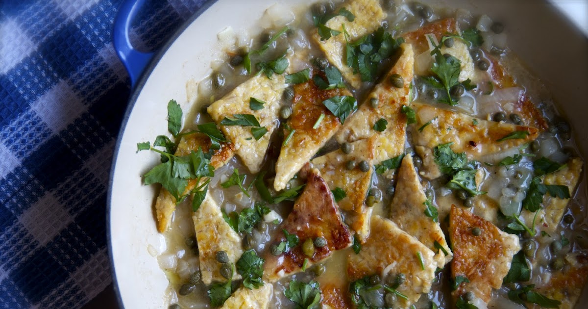 Smith's Vegan Kitchen Tempeh Piccata