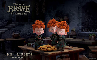Disney's Brave Characters The Triplets HD Wallpaper