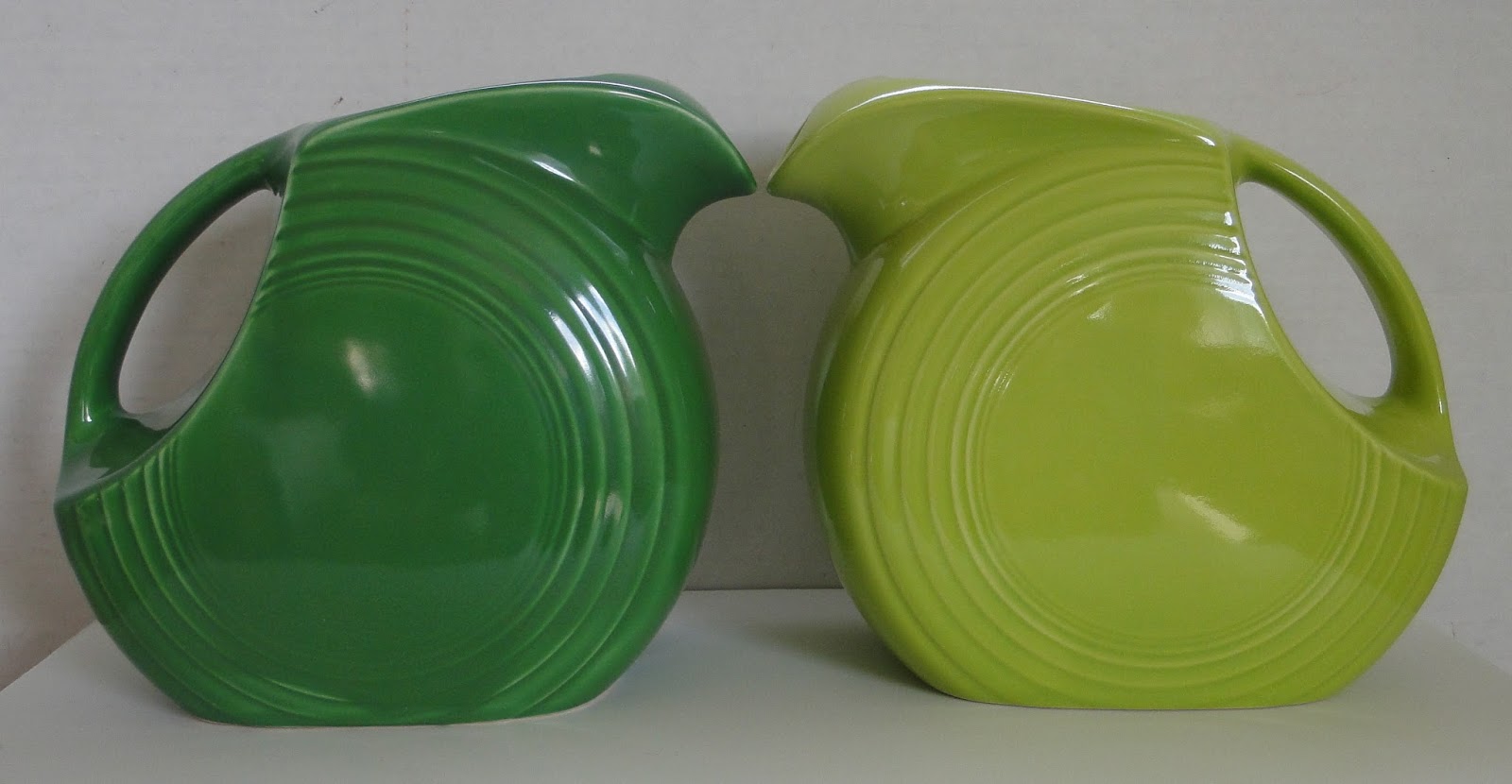 DISHing with HLCCA Vintage vs. Contemporary Fiesta® Vases, Teapots, Pitchers, Carafes, and