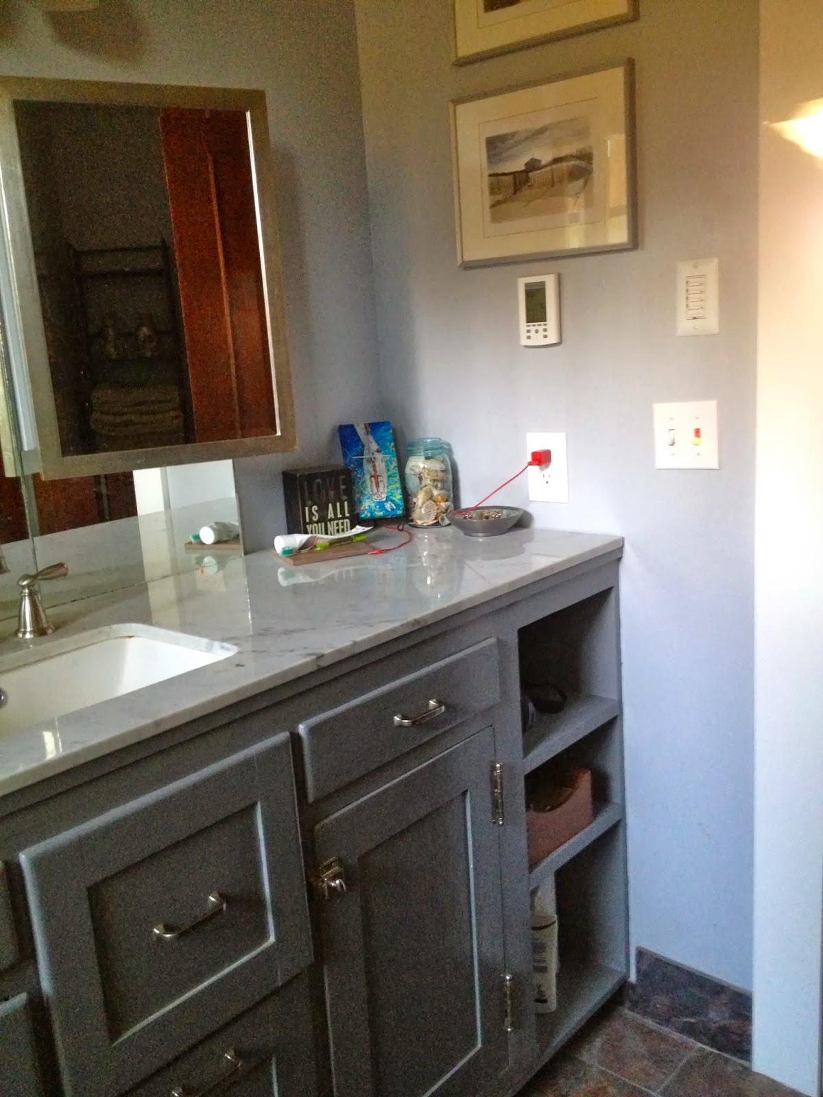 1914 Bungalow in Lamar, CO Repurpose Bathroom Vanity