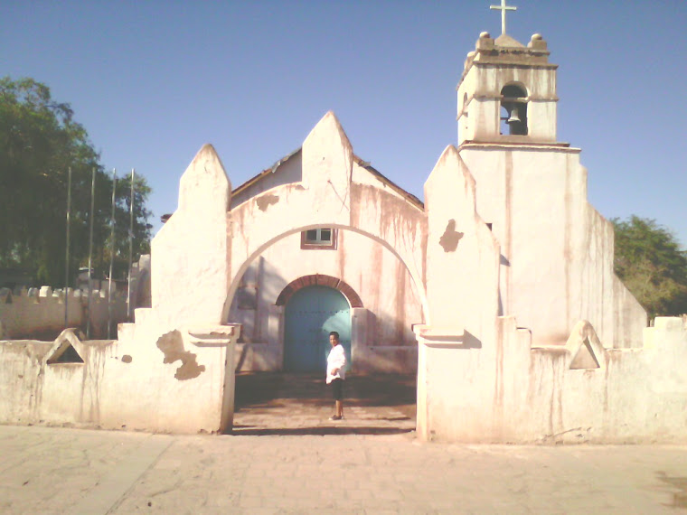 Igreja de San Pedro Atacama.