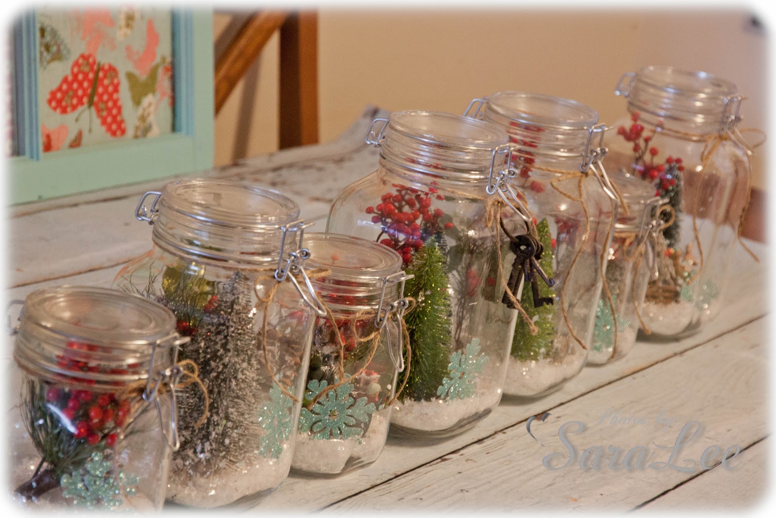 Sweet Little Gals DIY {Snow Globe} Centerpiece