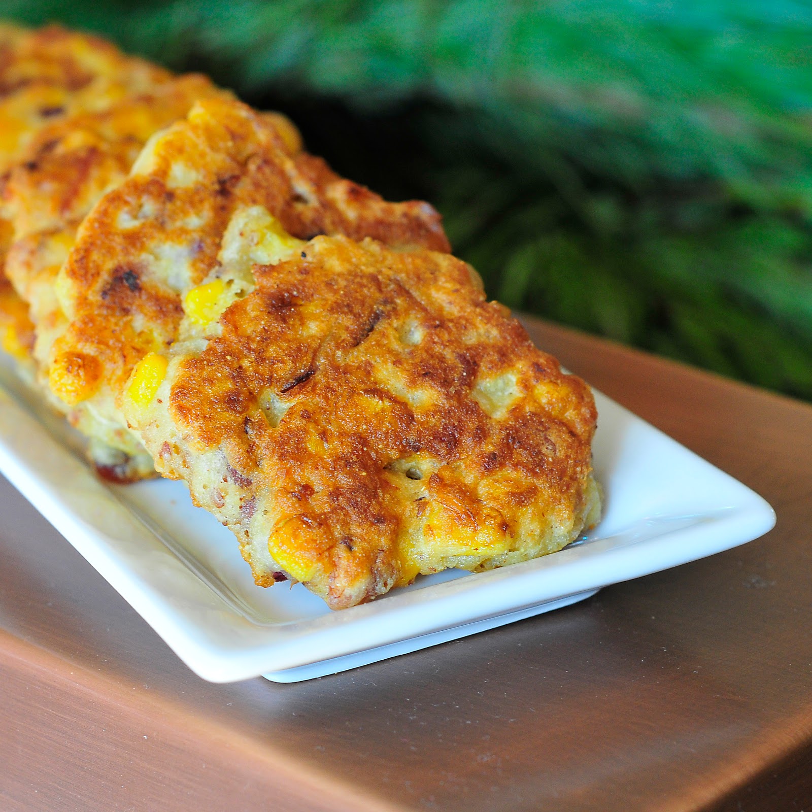 Simply Gourmet Bacon and Corn Griddle Cakes, gluten free