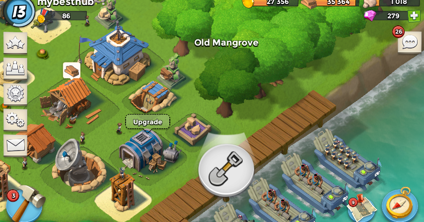 boom beach landing craft levela