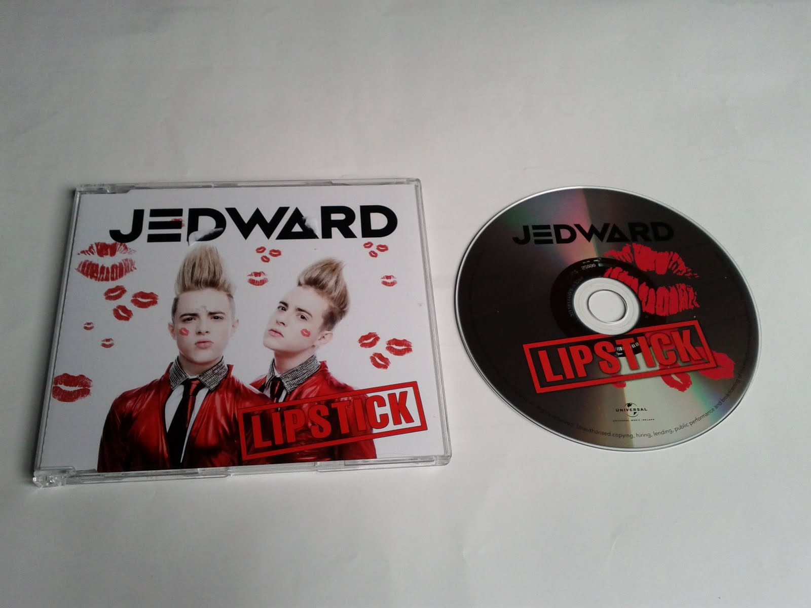 I Heart Collecting Music Jedward Lipstick