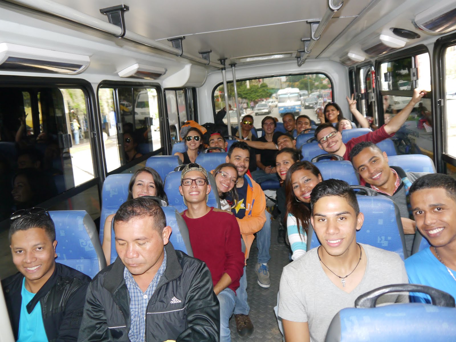 Delegaciones Nacionales en ruta al  Encuentro Nacional Ambientalista - GPS Venezuela Año 2014.