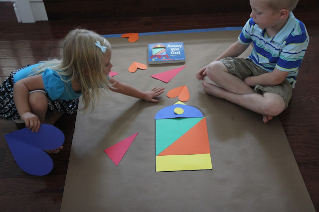 math activities for kids, shape puzzles