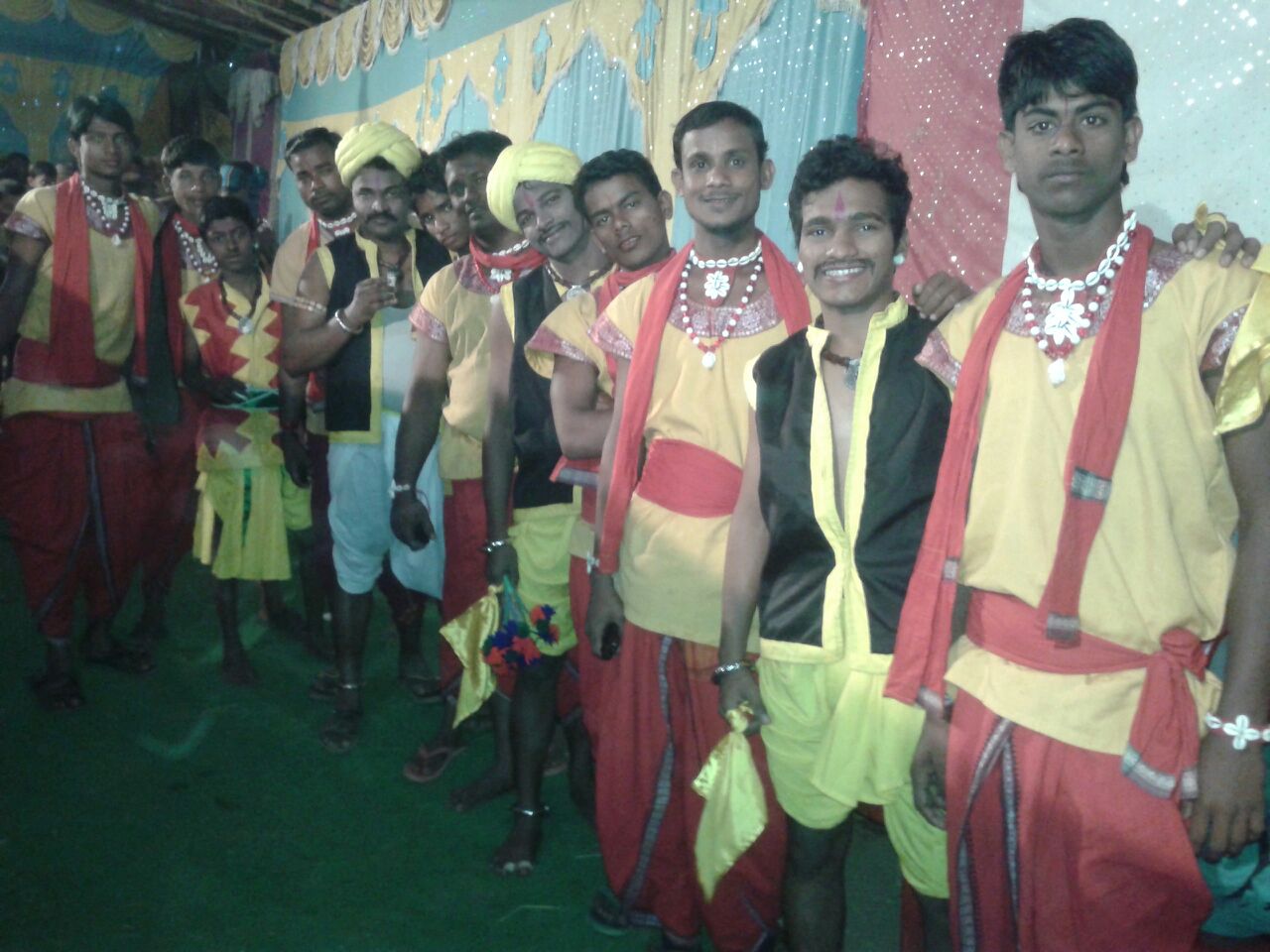 Ranapa dance artist during Nabarangpur Mondei festival 2014 at Odisha