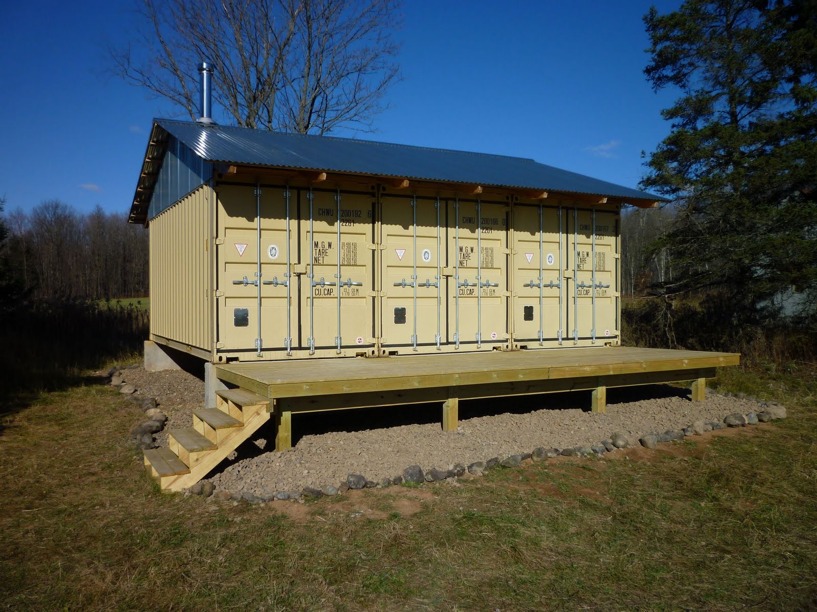 Shipping Container Home Cabin