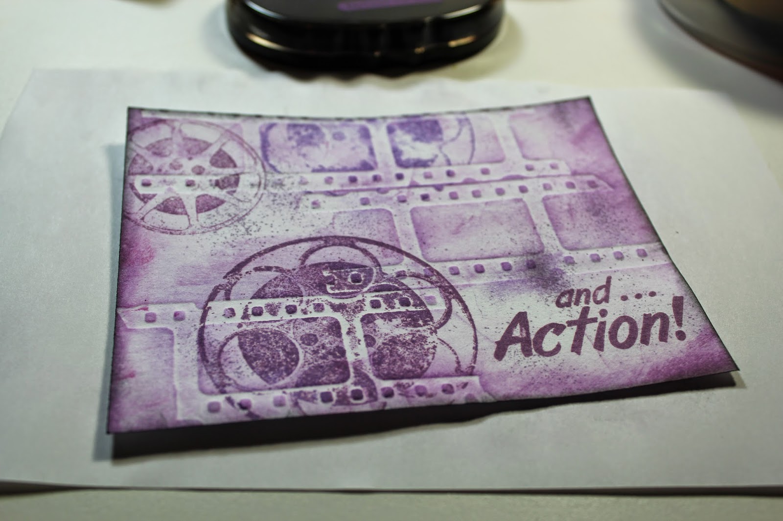 Club Scrap Creates Homemade Embossing Plate