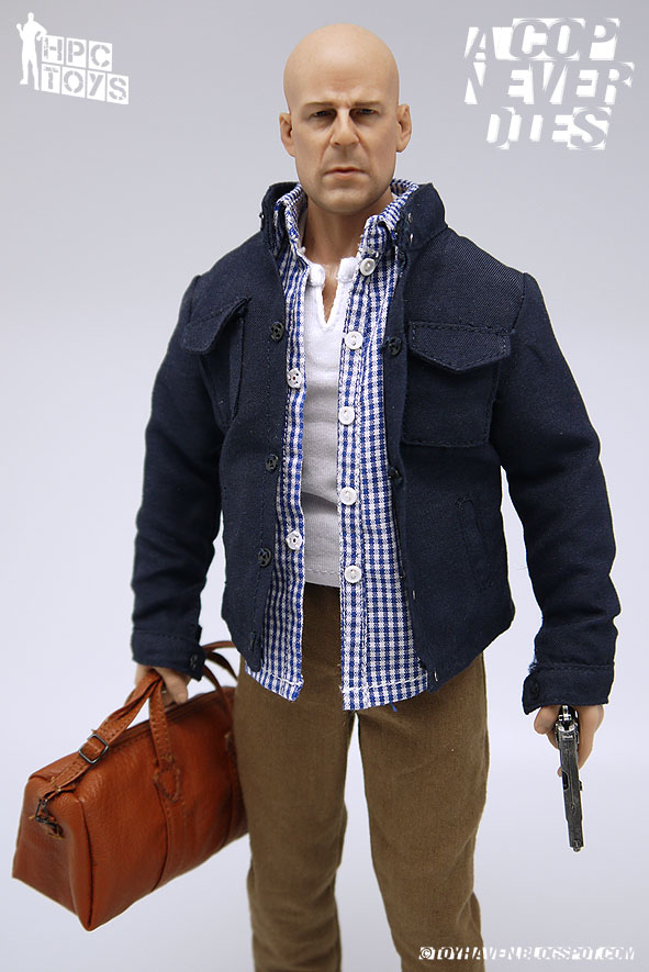 1//6 head sculpt Bruce Willis Die Hard GI Joe Retaliation Normall Version