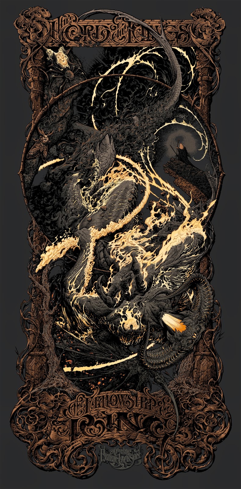 Fellowship Of The Ring Mondo Poster Fellowship Of The Ring Mondo Poster