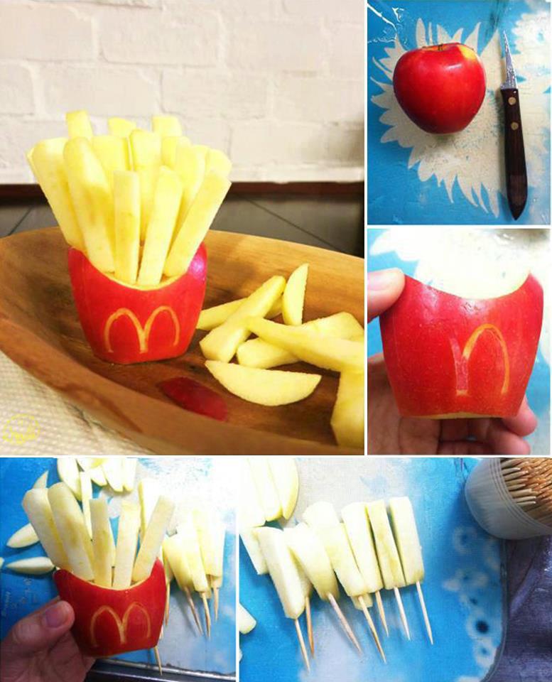 Cocina a lo boricua: ideas creativas "manzanas fritas"