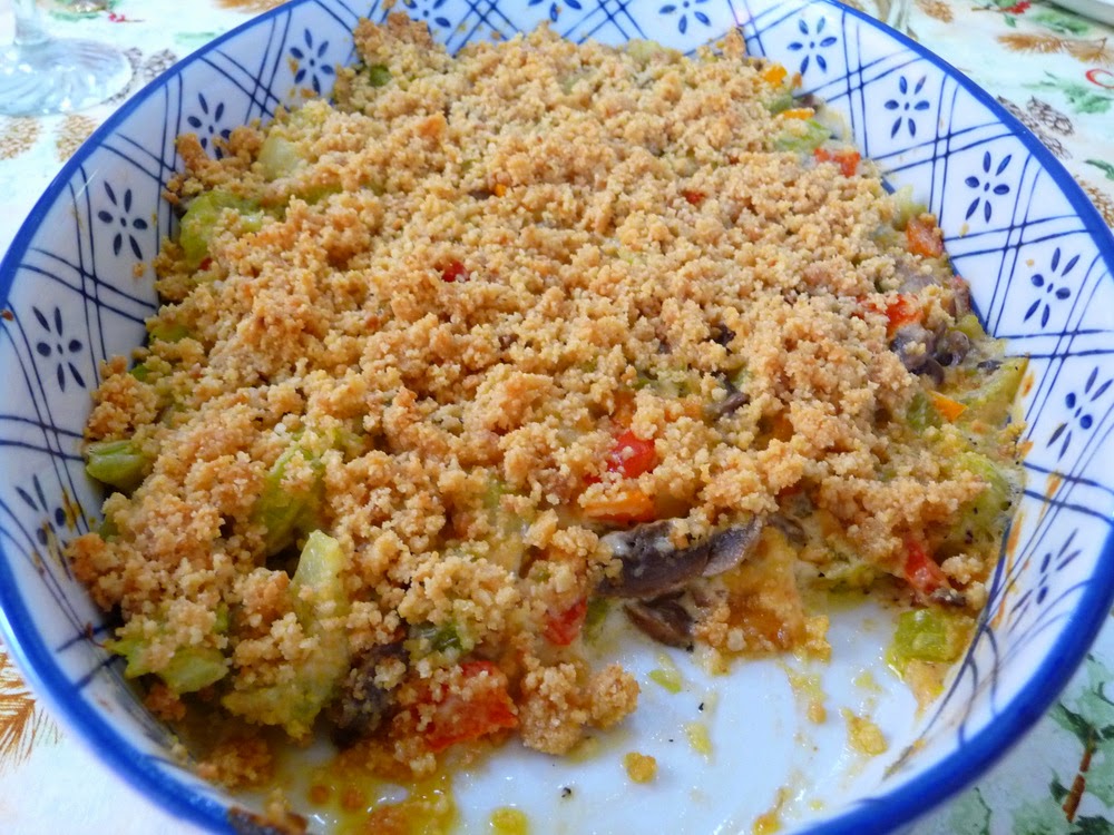 SPLENDID LOWCARBING BY JENNIFER ELOFF CELERY CRUNCH CASSEROLE