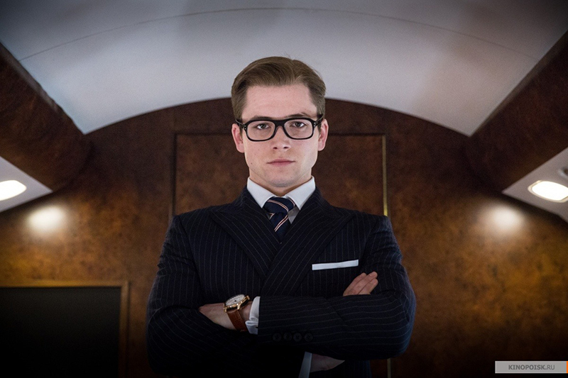 Eggsy on a mission Kingsman: The Secret Service Eggsy Taron Egerton 2015 movie