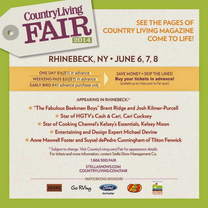 The Country Living Fair and Win Free Tickets Homeroad