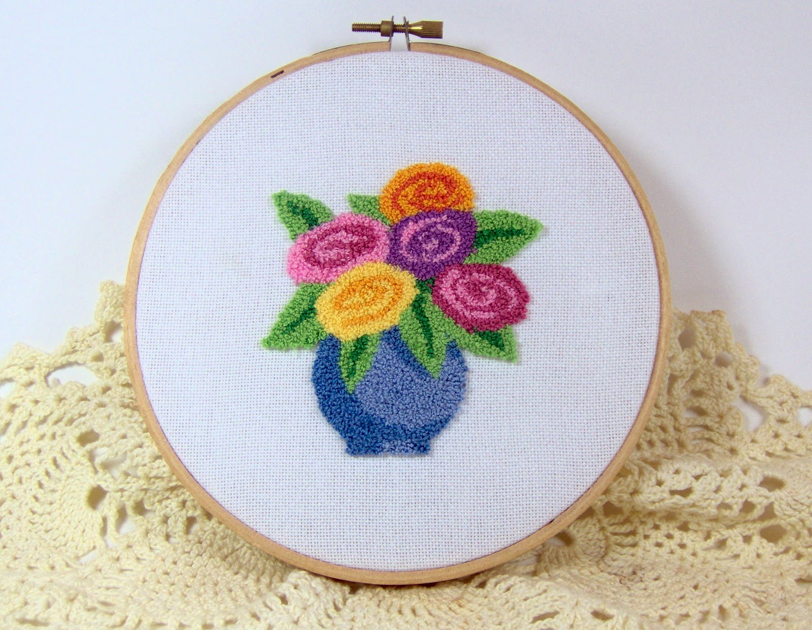 Magnolia's Attic Punch Needle Embroidery