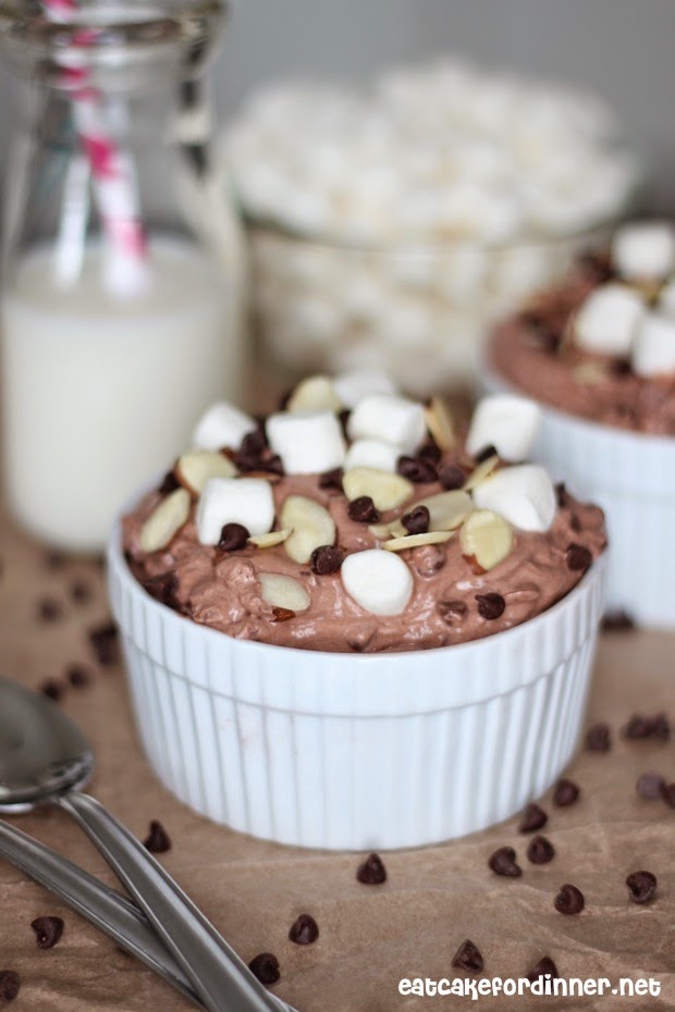 Eat Cake For Dinner Rocky Road Pudding Mousse