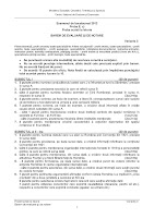 Barem de evaluare si notare rezerva istorie bacalaureat 2012 Barem de evaluare si notare rezerva istorie bacalaureat 2012