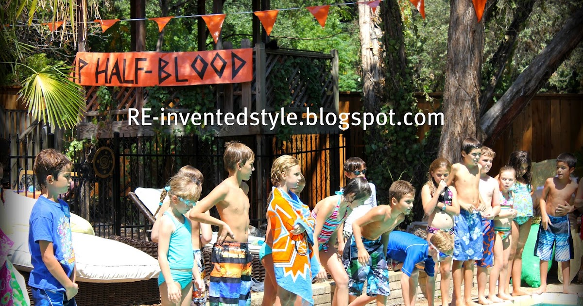 RE-invented style: RE-ceiving Guests: Percy Jackson Birthday Party
