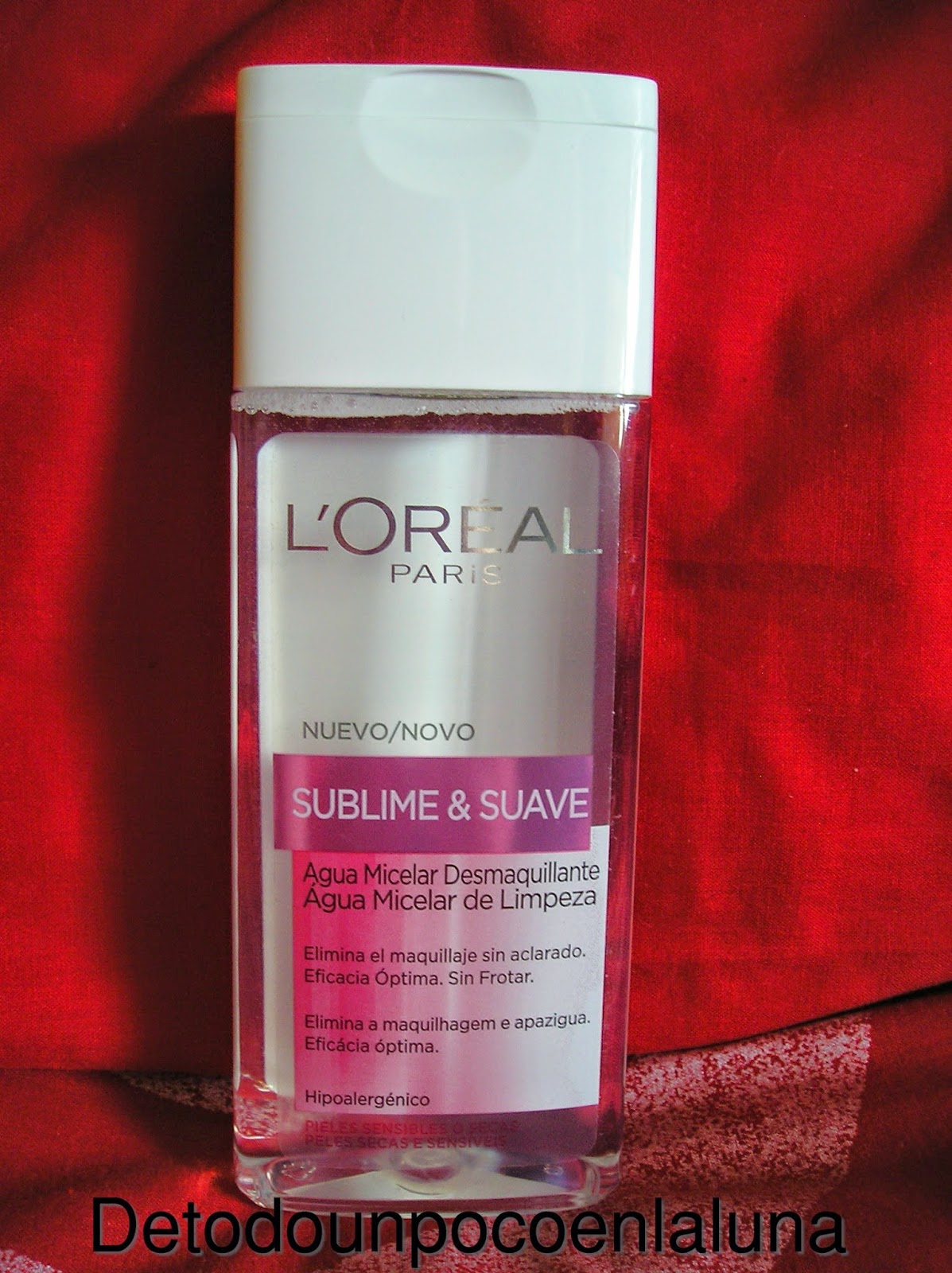 Agua Micelar piel seca y sensible Loreal Agua Micelar piel seca y sensible Loreal