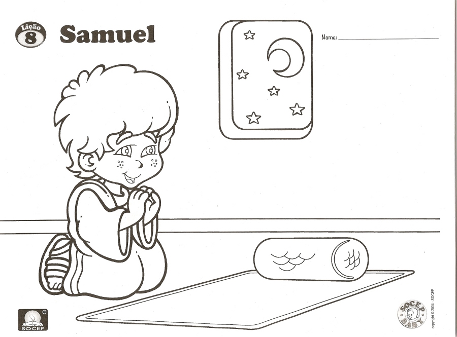 Ministério Infantil Nazareno ATIVIDADES SAMUEL