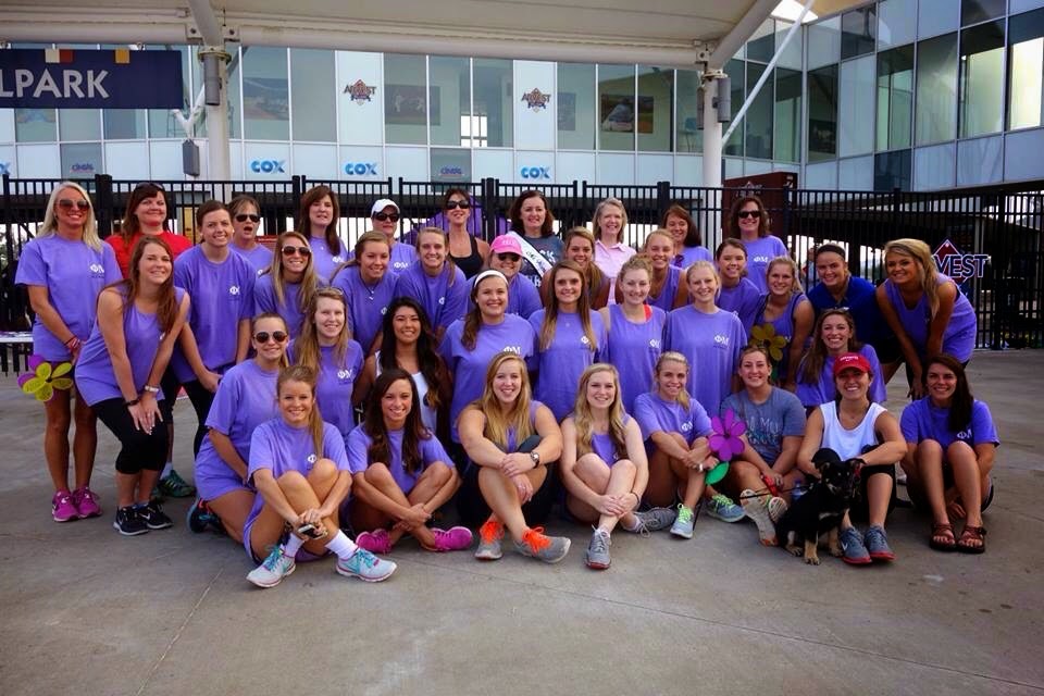 University of Arkansas Panhellenic Blog Walk to End Alzheimer's