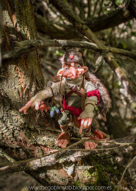 duende artesanal elfo criatura fantástica escultura ooak duende artesanal elfo criatura fantástica escultura ooak