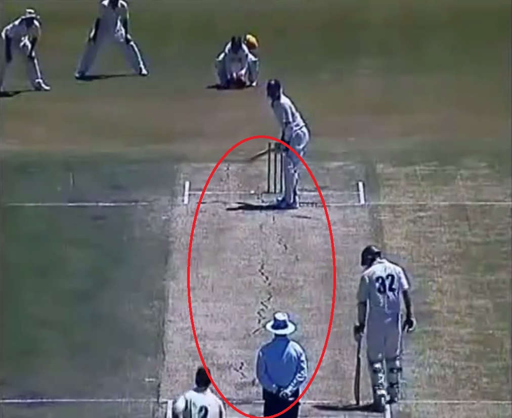 Amazing Or Funny Worst and dangerous Cricket pitch ever WACA, Perth