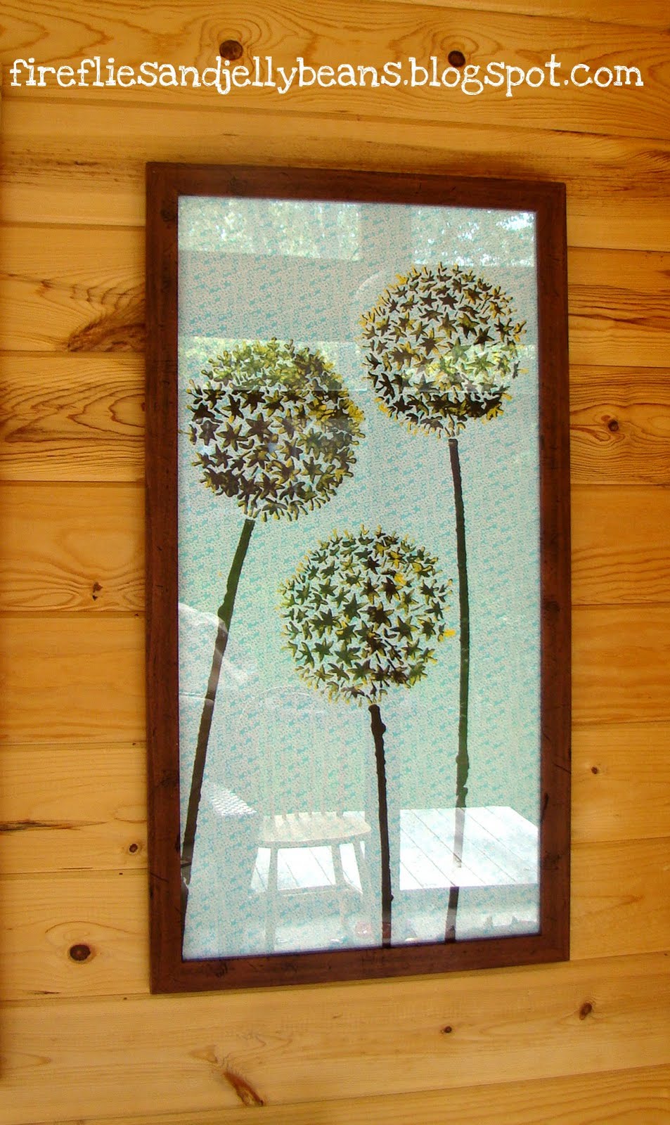 Fabric wall art