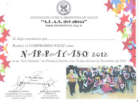 CERTIFICADO NARRAYASO 2012