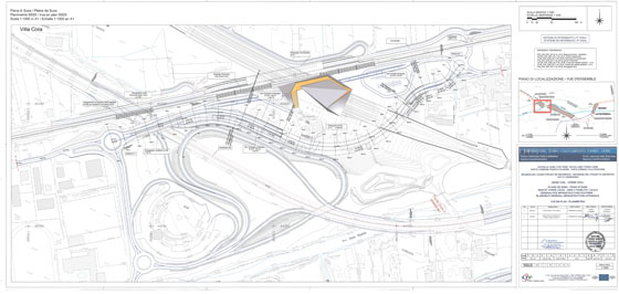 Mappa Nuova Viabilità di San Giuliano