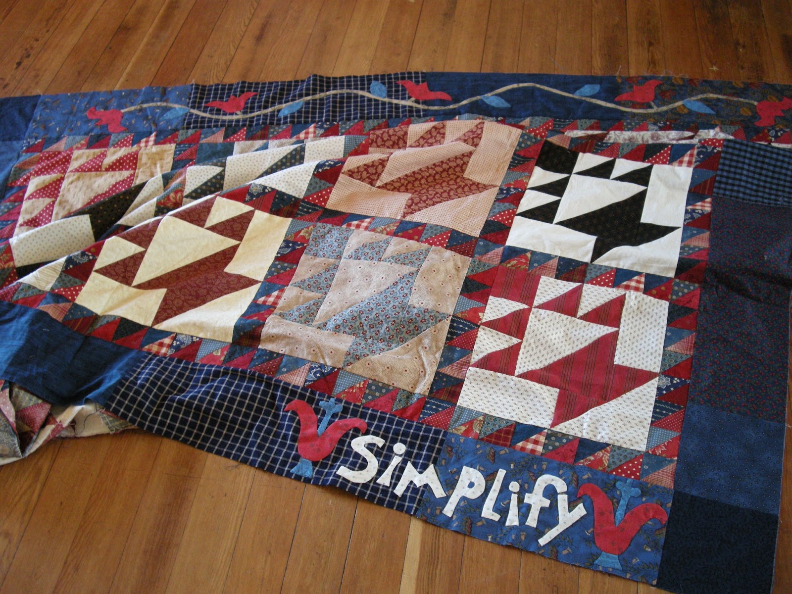 Quilty Folk Plain Jane Has Blossomed