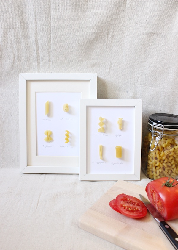 Decora tu cocina con estos cuadros recolectores de pastas Decora tu cocina con estos cuadros recolectores de pastas