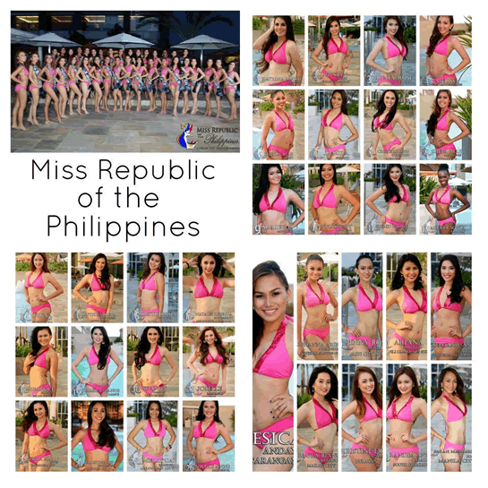 List of Official Contestants 2015 Miss Republic of the Philippines List of Official Contestants 2015 Miss Republic of the Philippines