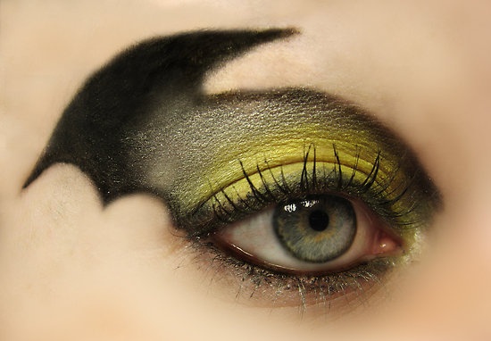 Bat Eye Makeup Halloween Theme Bat Eye Makeup Halloween Theme