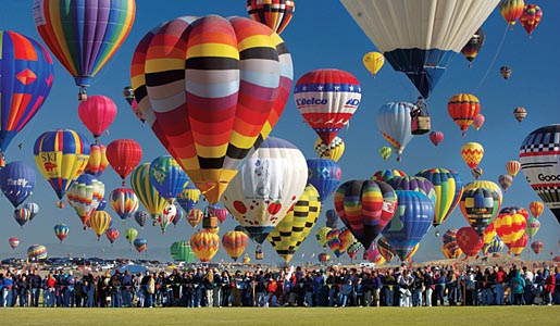 Albuquerque International Balloon Fiesta - Διεθνές Φεστιβάλ Αερόστατων Albuquerque International Balloon Fiesta - Διεθνές Φεστιβάλ Αερόστατων