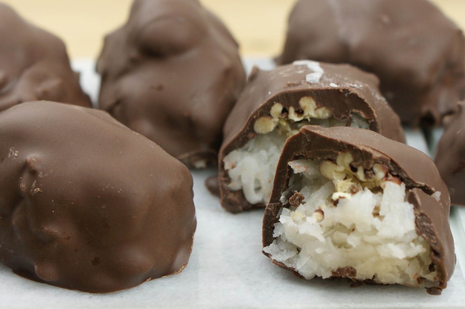 Coconut chocolates/coconut balls by Chef Zarnak Creative Recipes