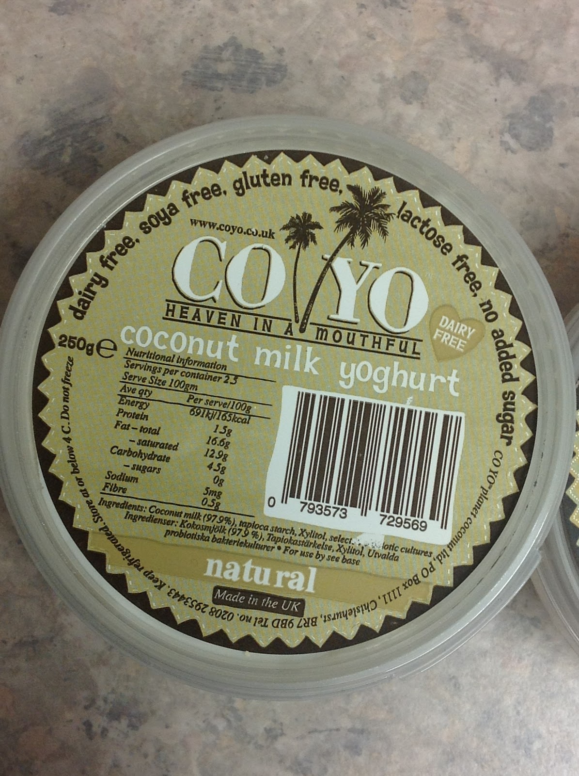 Tea Time CoYo Coconut Yoghurt (Yogurt)