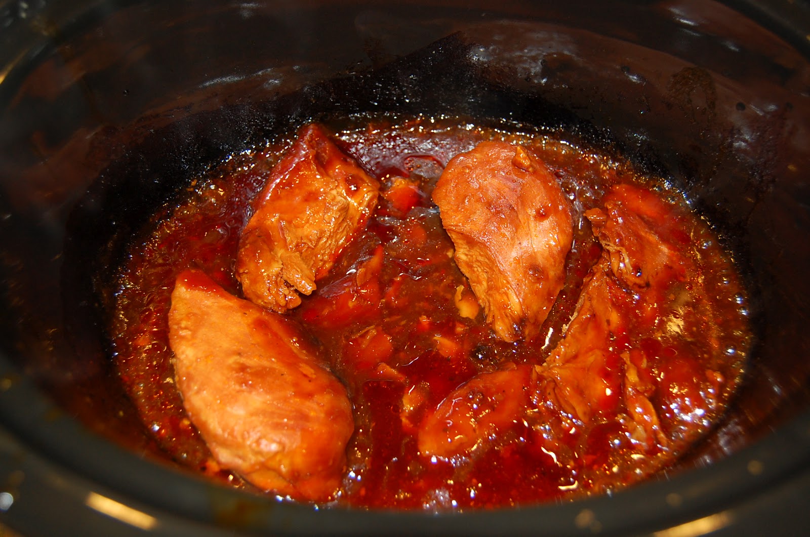 Girls of God's Heart Zesty Crock Pot Chicken