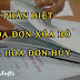 PHÂN BIỆT HÓA ĐƠN HỦY VÀ HÓA ĐƠN XÓA BỎ