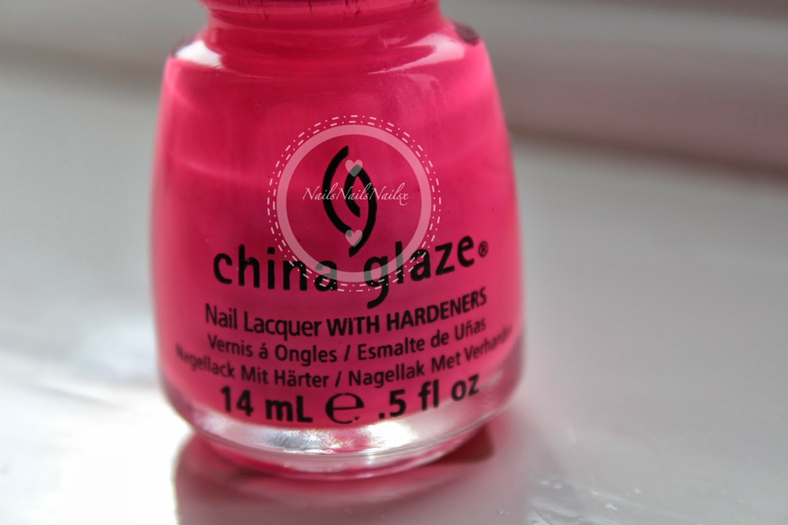 china glaze pink voltage