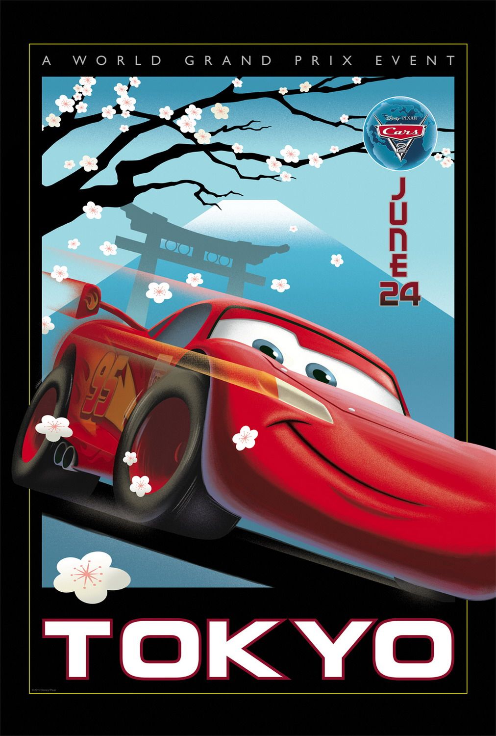 Cars 2 Vintage Posters Teaser Trailer