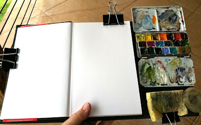 Hudson Valley Sketches: More Watercolor and Gouache Palette Talk