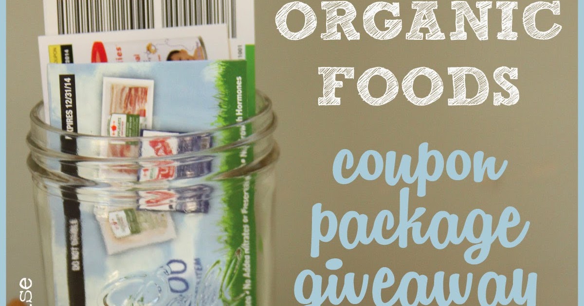 A Thrifter in Disguise Organic Coupon Package Giveaway