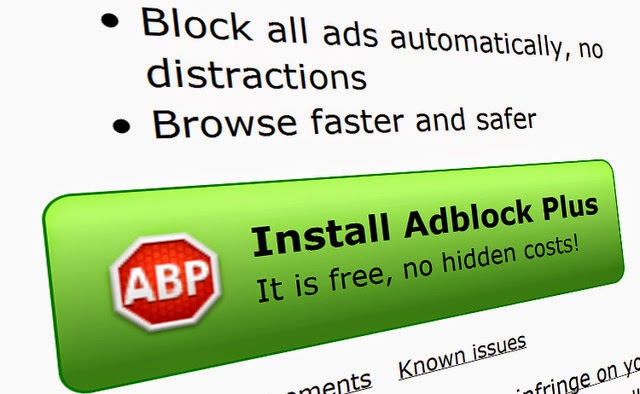 get rid of adblock plus