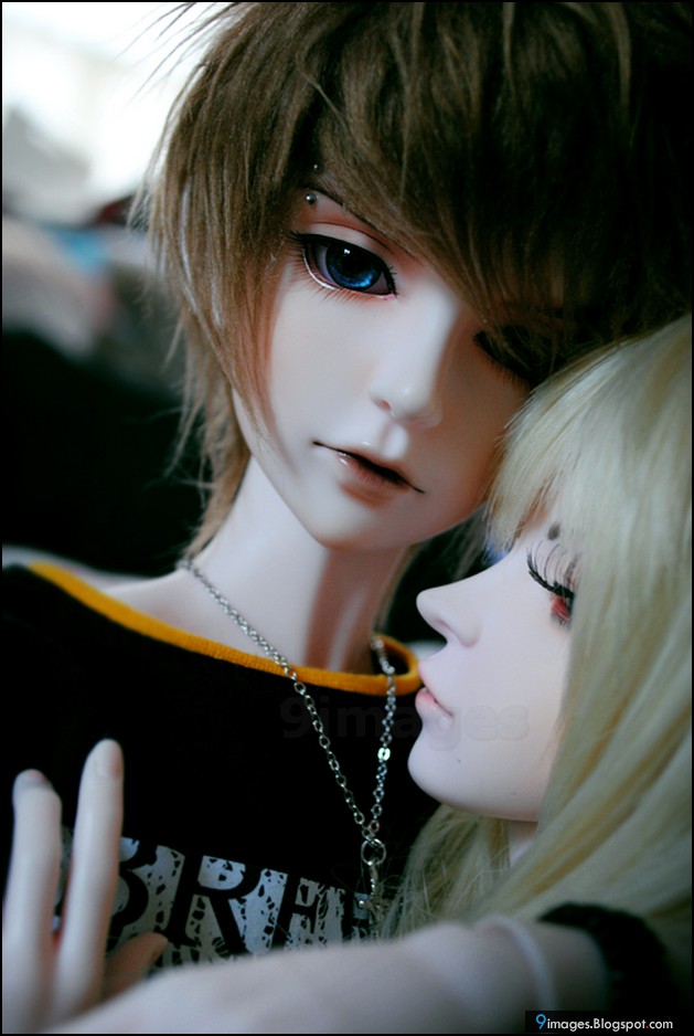 doll, couple, hug, cute, beautiful